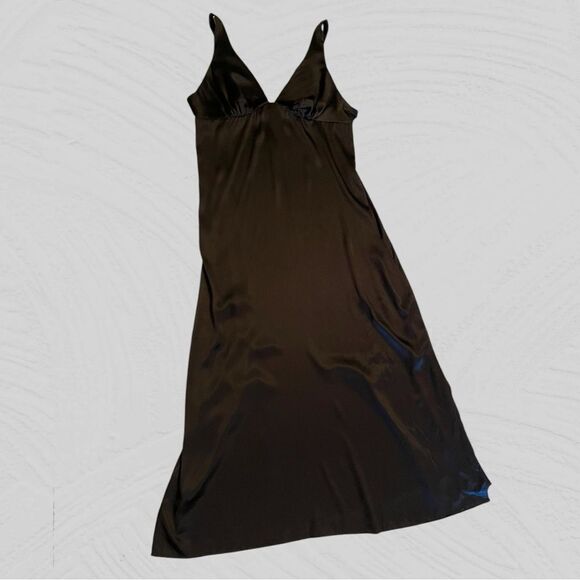 NK imode black silk maxi chemise - Picture 6 of 11